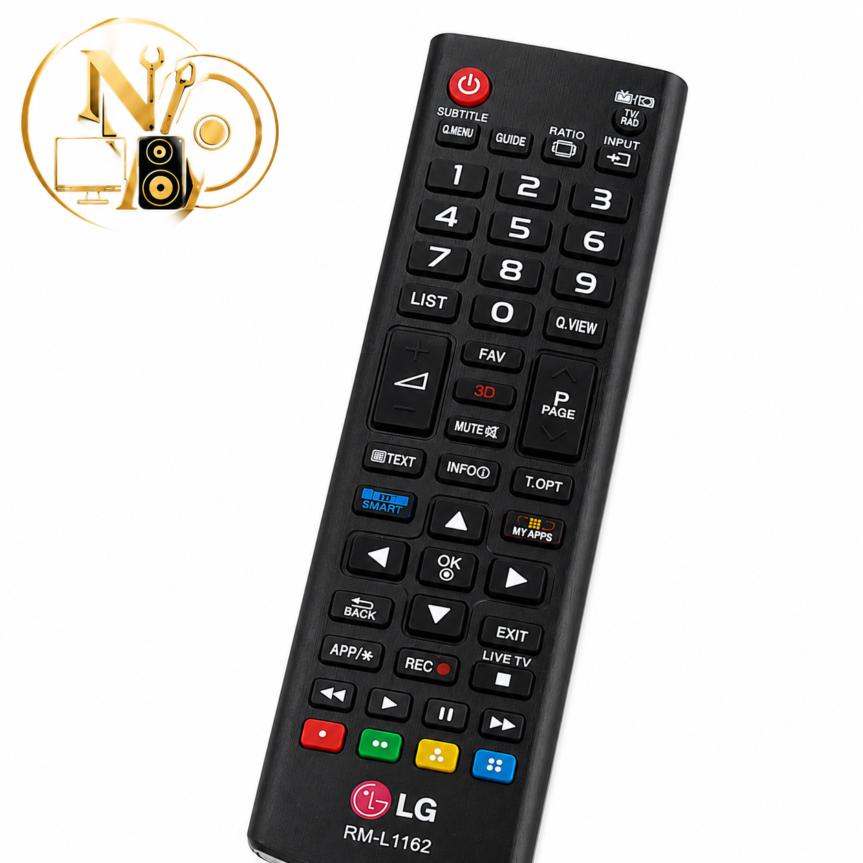 کنترل ال جی مدلRM_L1162