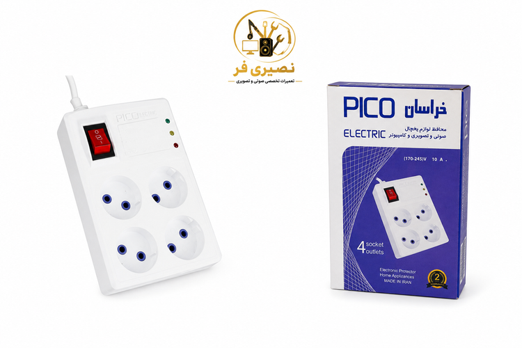 محافظ برق مدل پیکو 4خانه پریز