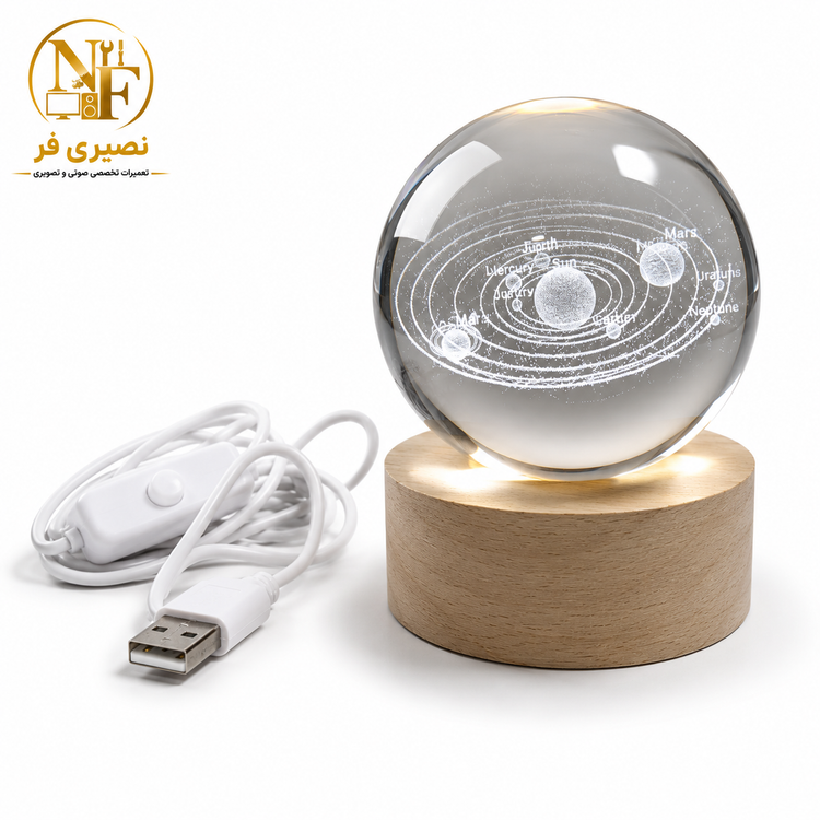 چراغ خواب گوی 3D